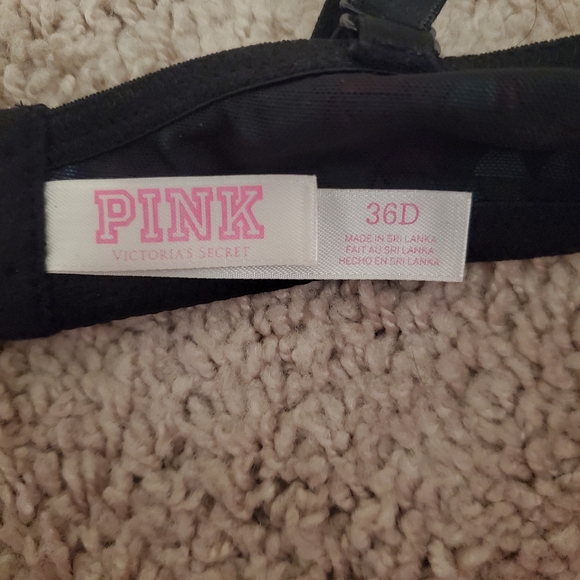Pink Victoria's Secret Colorful Bra Size 36D - Picture 2 of 7